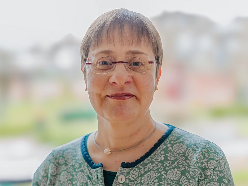 Porträtfoto von Frau Werner, Seelsorgerin am MHK Bergheim